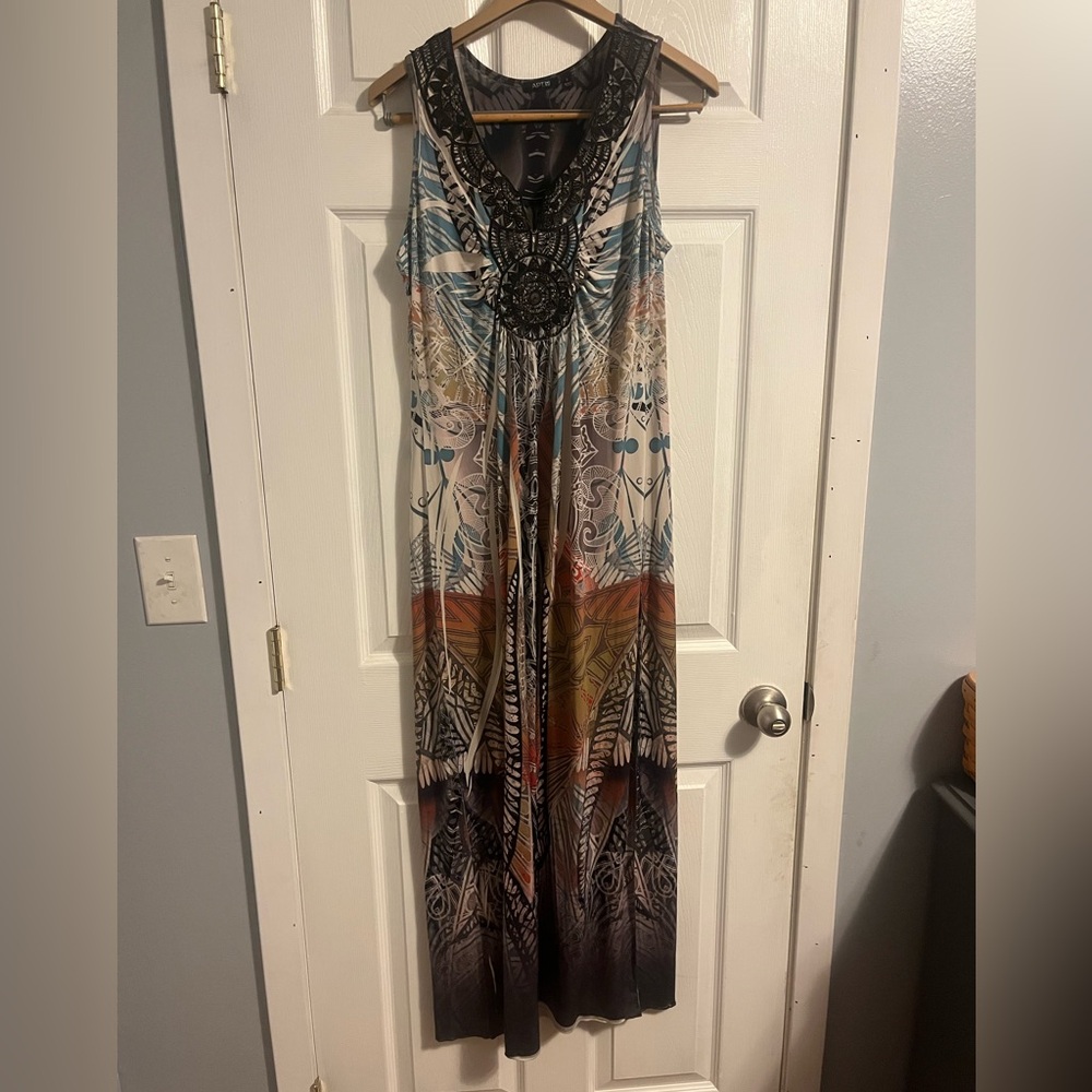 Apt. 9 Vibrant Patterned Maxi Dress